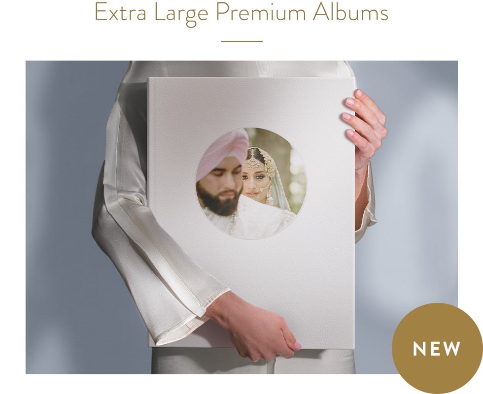 New Extra Large Premium Albums.